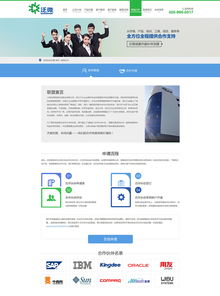 软件科技类企业营销型官网建设
